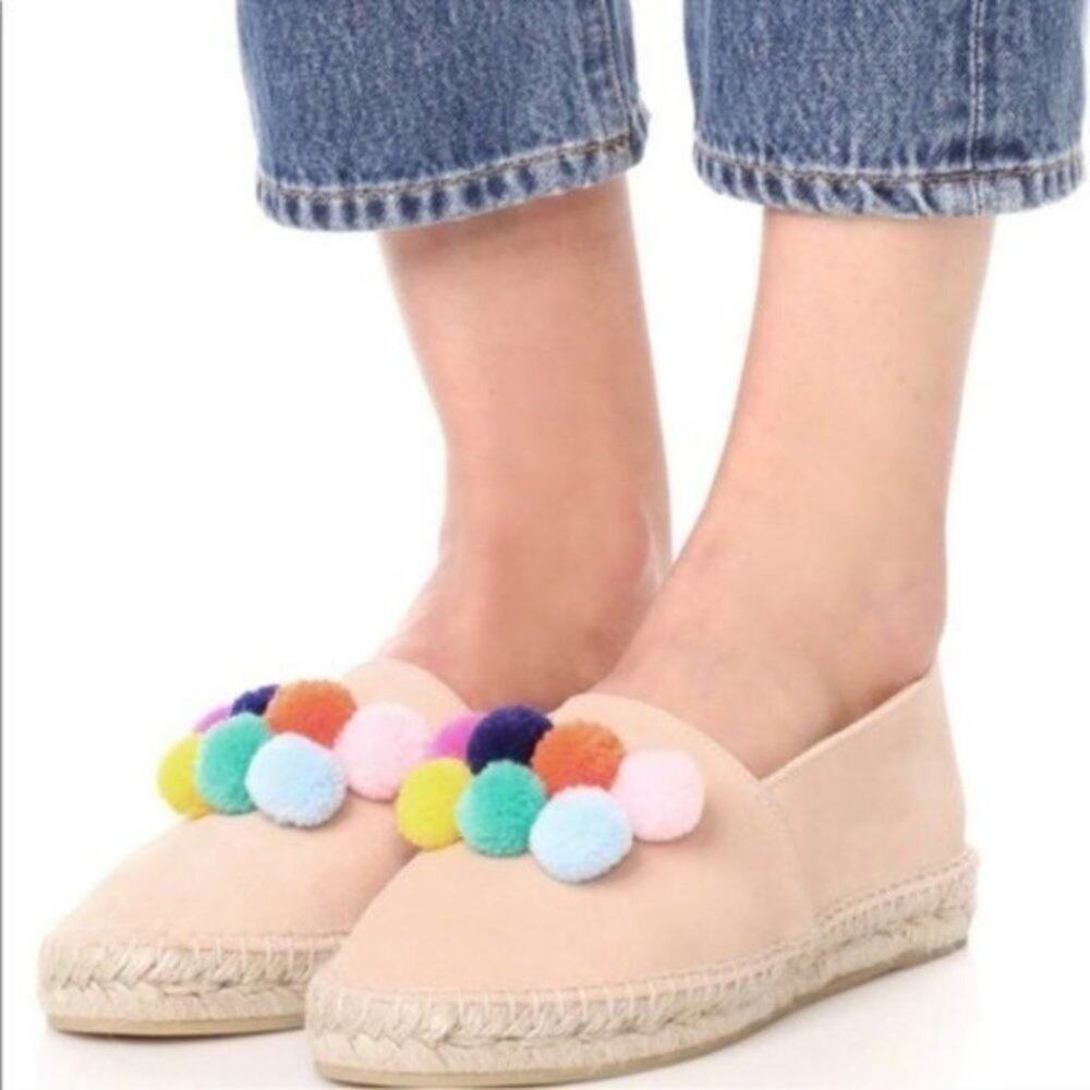 ANTHROPOLOGIE SOUTH PARADE POM POM ESPADRILLES - Picture 6 of 6